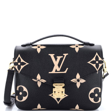 Louis Vuitton Pochette Metis Bicolor Monogram Empreinte Giant