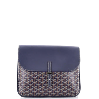 Goyard Coursier Messenger Bag Coated Canvas and Leather