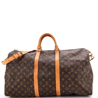 Louis Vuitton Keepall Bandouliere Bag Monogram Canvas 55