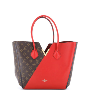 Louis Vuitton Kimono Handbag Monogram Canvas and Leather MM