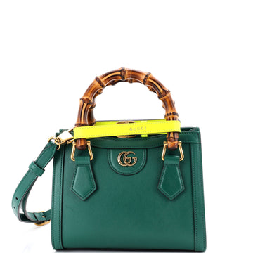 Gucci Diana NM Bamboo Handle Tote Leather Mini