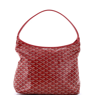 Goyard Boheme Hobo Printed Coated Canvas