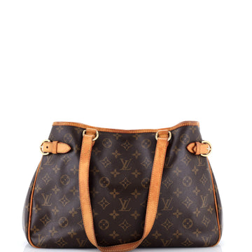 Louis Vuitton Batignolles Handbag Monogram Canvas Horizontal