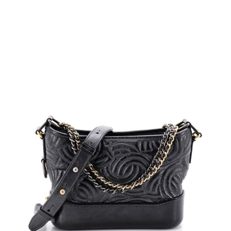 Chanel Gabrielle Hobo CC Stitched Calfskin Small