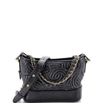 Chanel Gabrielle Hobo CC Stitched Calfskin Small
