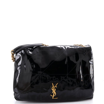 Saint Laurent Jamie 4.3 Shoulder Bag Quilted Patent Large