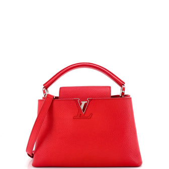 Louis Vuitton Capucines Bag Leather PM