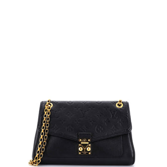 Louis Vuitton Saint Germain Handbag Monogram Empreinte Leather PM