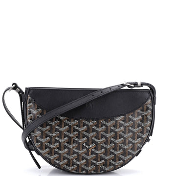Goyard Hirondelle Shoulder Bag Coated Canvas and Leather
