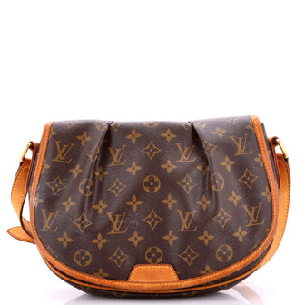 Louis Vuitton Menilmontant Handbag Monogram Canvas PM