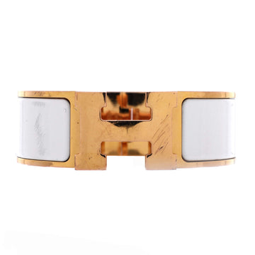 Hermes Clic Clac H Bracelet Metal and Enamel Wide