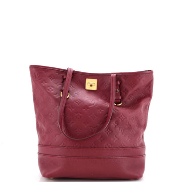 Louis Vuitton Citadine Handbag Monogram Empreinte Leather PM