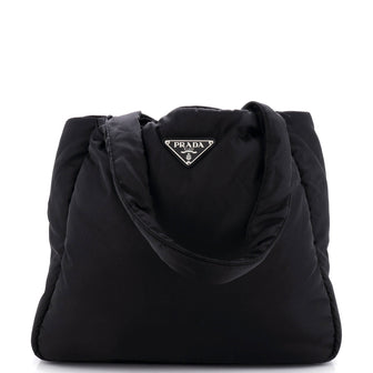 Prada Padded Soft Tote Re-Nylon Large