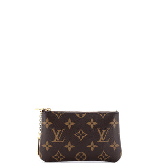 Louis Vuitton Key Pouch Monogram Canvas Small