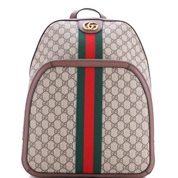 Gucci Ophidia Backpack GG Coated Canvas Medium