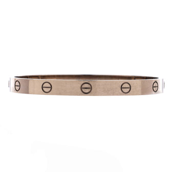 Cartier Love Bracelet 18K White Gold