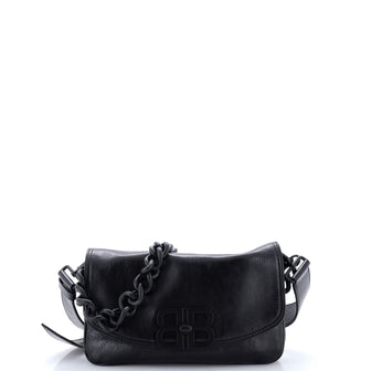 Balenciaga BB Soft Flap Bag Leather Small