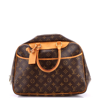 Louis Vuitton Deauville Handbag Monogram Canvas