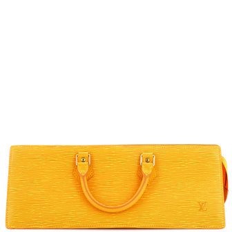 Louis Vuitton Sac Triangle Handbag Epi Leather