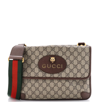 Gucci Neo Vintage Flap Messenger GG Coated Canvas Medium