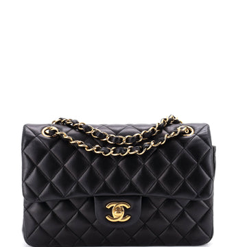 Chanel Classic Double Flap Bag Quilted Lambskin Small
