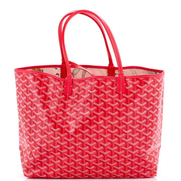 Goyard Saint Louis Reversible Tote Coated Canvas and Printed Canvas PM