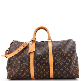 Louis Vuitton Keepall Bandouliere Bag Monogram Canvas 50