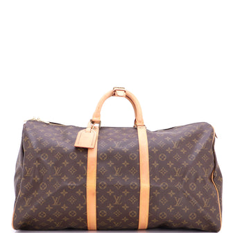 Louis Vuitton Keepall Bag Monogram Canvas 55