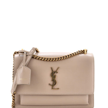Saint Laurent Sunset Crossbody Bag Leather Medium