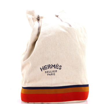 Hermes Cavalier Sling Bag Toile and Nylon