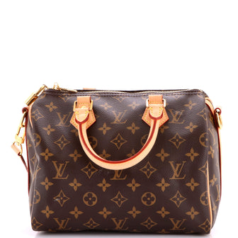 Louis Vuitton Speedy Bandouliere Bag Monogram Canvas 25
