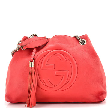 Gucci Soho Chain Strap Shoulder Bag Leather Medium