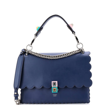 Fendi Kan I Bag Leather Medium