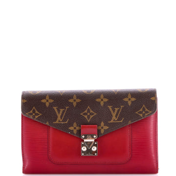 Louis Vuitton Marie-Rose Wallet Monogram Canvas and Epi Leather