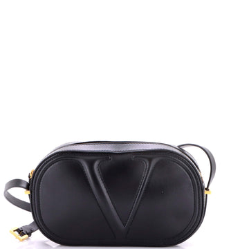 Valentino Garavani VLogo Walk Crossbody Bag Leather