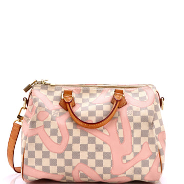Louis Vuitton Speedy Bandouliere Bag Limited Edition Damier Tahitienne 30