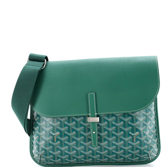 Goyard Coursier Messenger Bag Coated Canvas and Leather