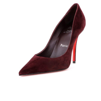 Christian Louboutin Women's Miss Z Pumps Suede 100