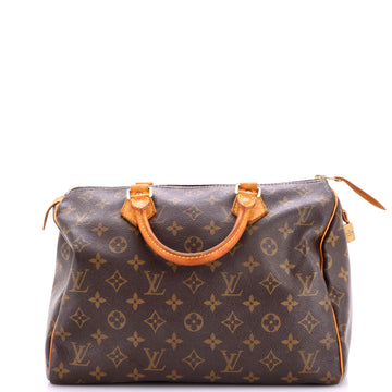 Louis Vuitton Speedy Handbag Monogram Canvas 30