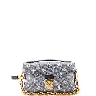 Louis Vuitton Pochette Metis Monoglam Jacquard Canvas East West