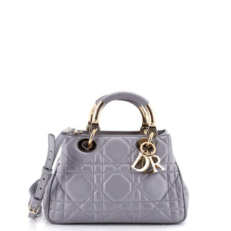 Christian Dior Lady 95.22 Bag Cannage Embossed Leather Small