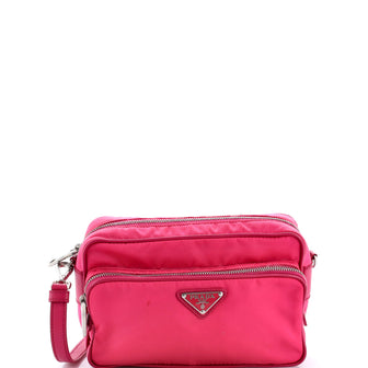 Prada Front Pocket Camera Bag Tessuto Medium