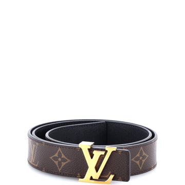 Louis Vuitton LV Initiales Belt Monogram Canvas Thin