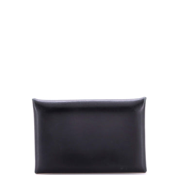 Hermes Calvi Duo Card Holder Box Calf