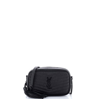 Saint Laurent Lou Camera Bag Matelasse Chevron Leather Mini