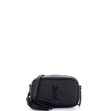 Saint Laurent Lou Camera Bag Matelasse Chevron Leather Mini