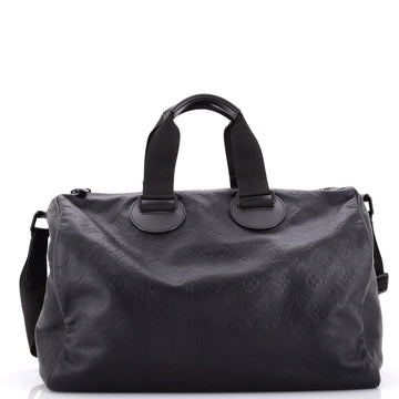 Louis Vuitton Speedy Bandouliere Bag Monogram Shadow Leather 40