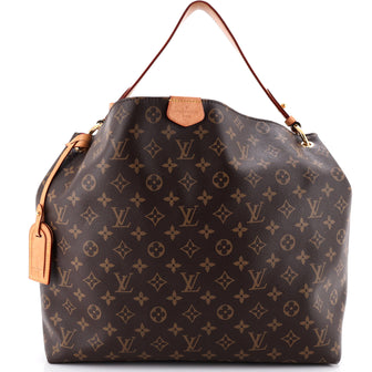 Louis Vuitton Graceful Handbag Monogram Canvas MM