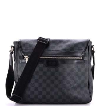 Louis Vuitton Daniel Messenger Bag Damier Graphite MM