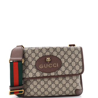 Gucci Neo Vintage Flap Messenger GG Coated Canvas Medium